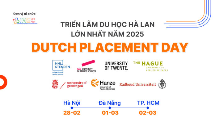 Dutch Placement Day – Triển lãm du học Hà Lan 2025