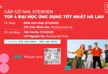 Hội thảo NHL Stenden – Cơ hội gặp gỡ trực tiếp đại diện trường top 4 ứng dụng tốt nhất Hà Lan